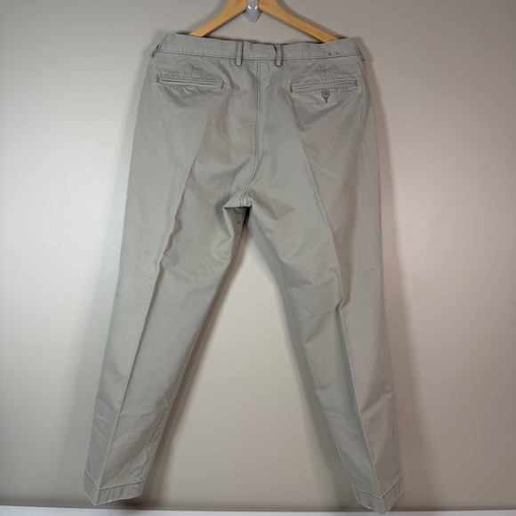 J.Crew Broken-In Urban Slim Fit Chino Pants Khaki Tan Mens 34x30 - Picture 8 of 9